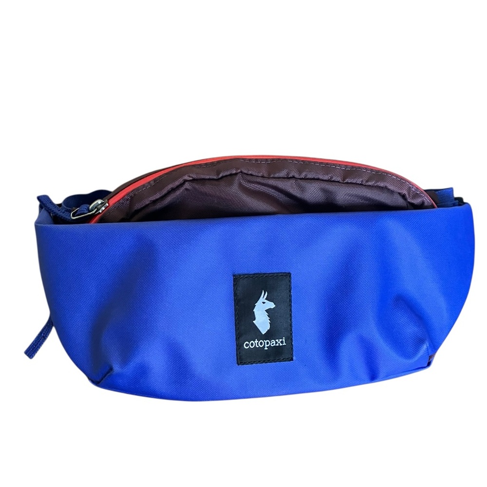 Cotopaxi Blue and Purple Crossbody Bag